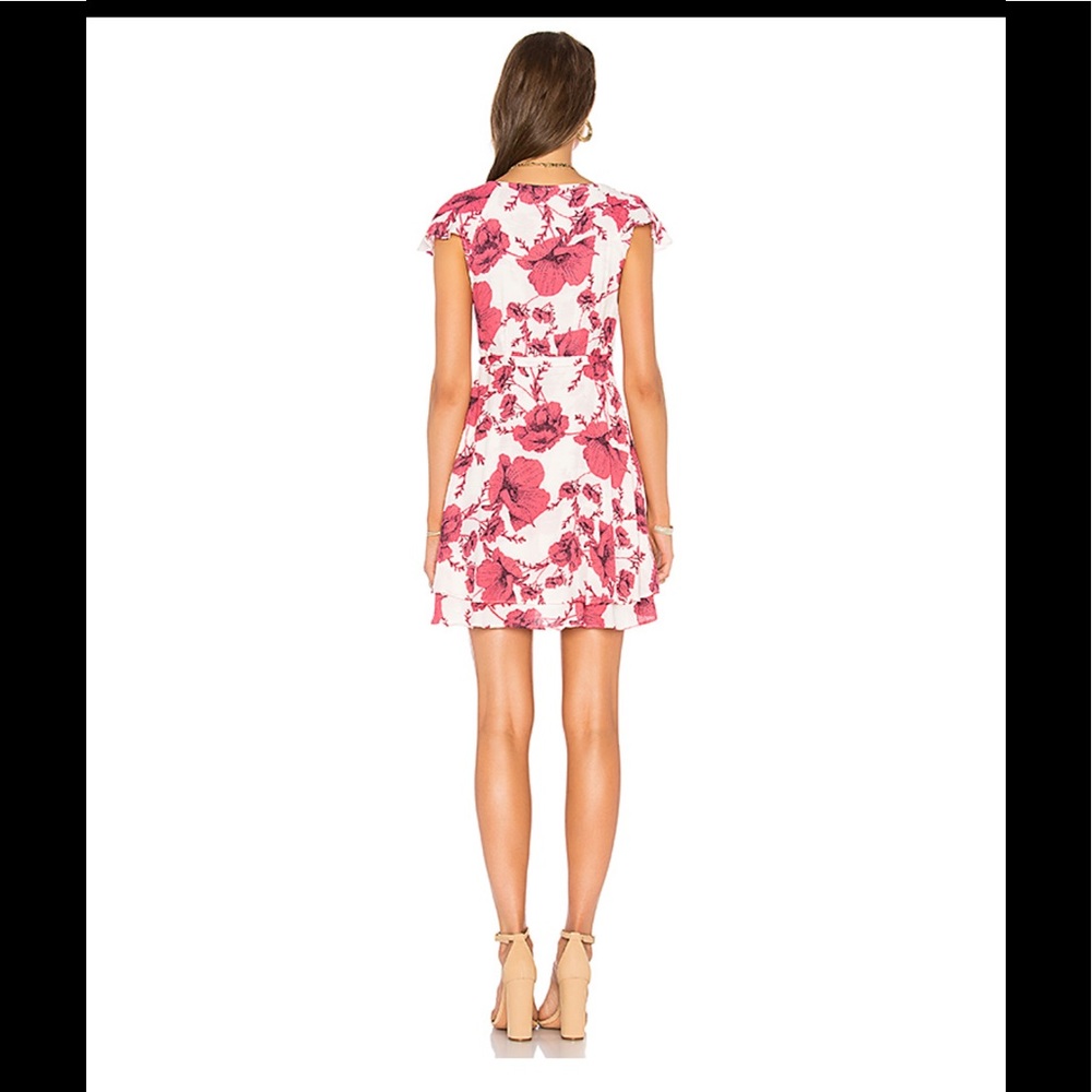 NWT FP French Quarter Print Wrap mini Dress - Picture 6 of 15